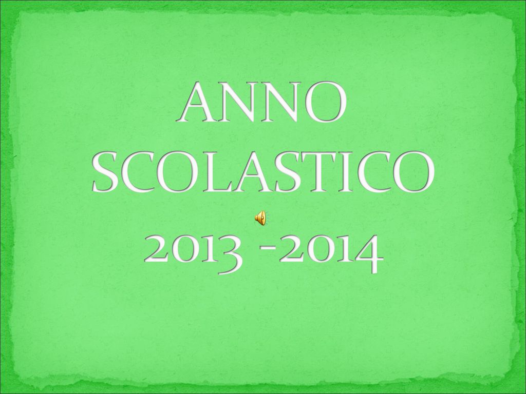 Anno Scolastico Ppt Scaricare